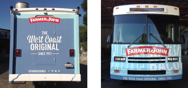 food truck wrap, car wrap, RV wrap, food truck
