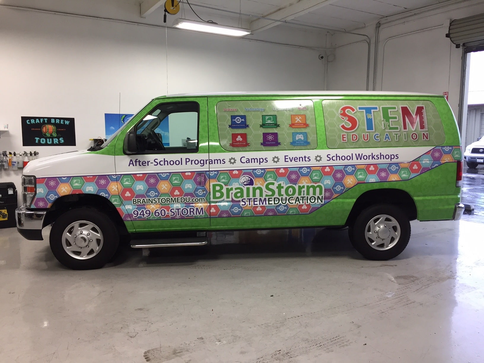 van wrap, car wrap, vehicle wrap, vehicle graphics