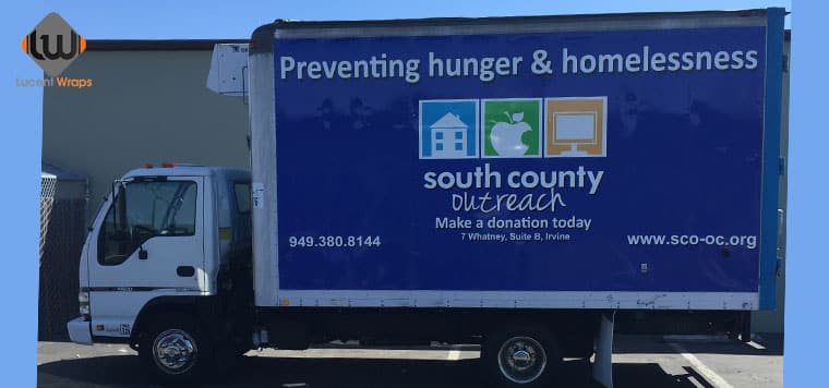 box truck wrap, truck wrap, delivery van wrap