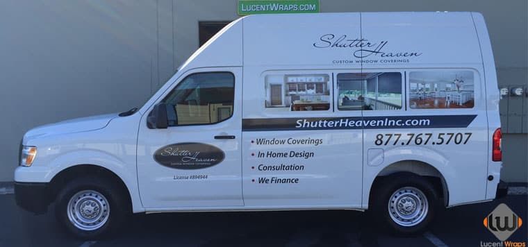 partial wrap, vehicle decals, fleet graphics