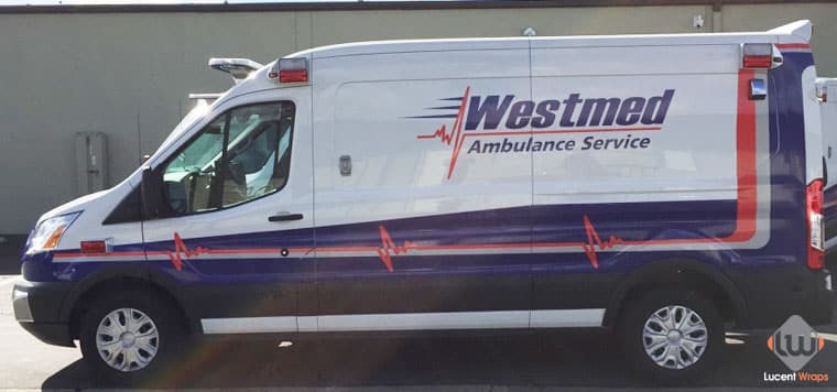 car wrap, vehicle graphics, digital print wrap, vehicle wrap, fleet graphics, ambulance graphics