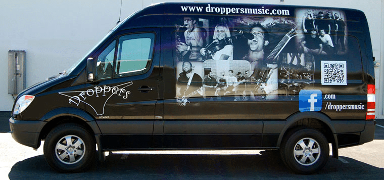 partial wrap, van wrap, car wraps, vehicle graphics