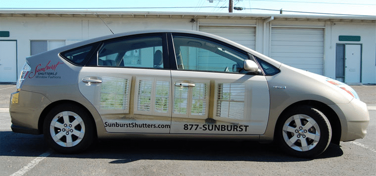 partial wrap, vehicle graphics, car wrap