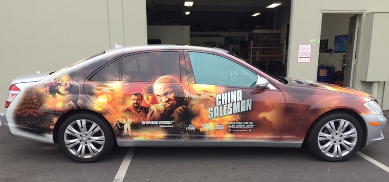 car wrap, partial wrap, promotional wrap, promo wrap, vehicle decals, vehicle graphics