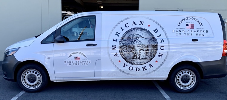 partial wrap, car wrap, vehicle wraps, vehicle graphics
