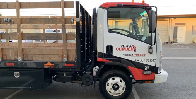 partial wrap, car wrap, vehicle wraps, vehicle graphics, truck wrap, Versa Climber