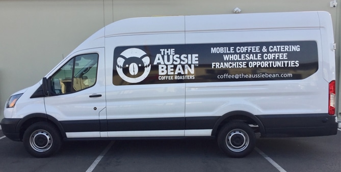 partial wrap, car wrap, van wrap, vehicle graphics, fleet graphic