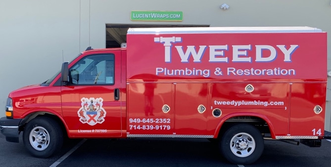 van wrap, car wrap, vehicle wrap, vehicle graphics, plumbing van wrap, fleet graphic, box truck wrap