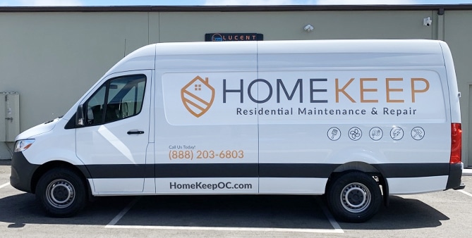 Partial van wrap