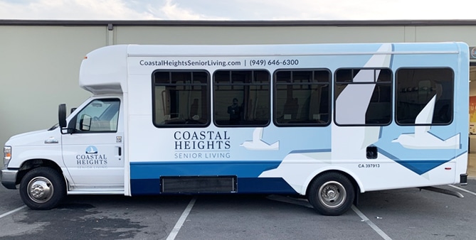 shuttle wrap, bus wrap, car wraps, fleet graphics