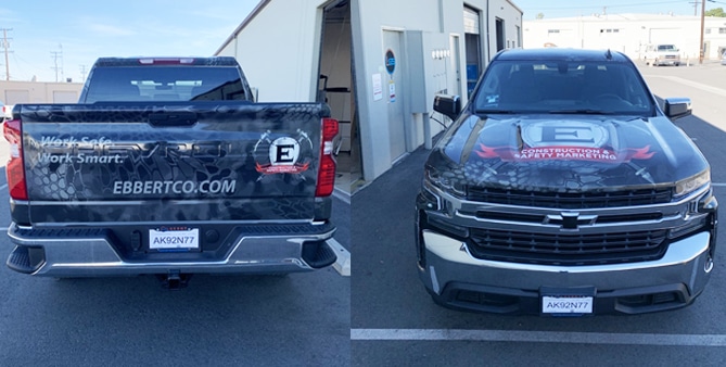 truck wrap, car wraps, vehicle graphics, fleet graphics