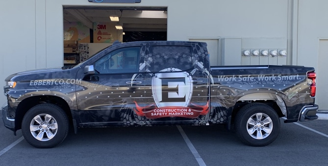 truck wrap, car wraps, fleet graphics