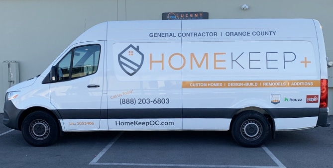 partial van wrap, van graphics