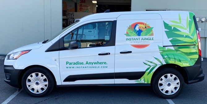 partial wrap, decals, car wraps, fleet graphics