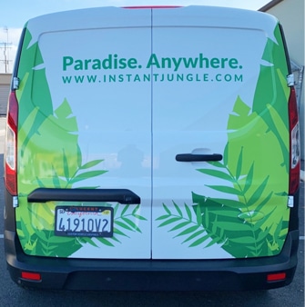 partial wrap, decals, car wraps, fleet graphics