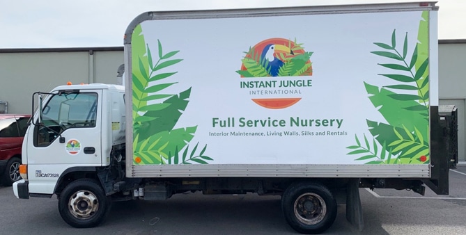 box truck wrap, box truck graphics, fleet graphics