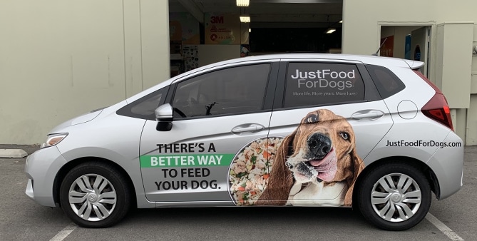 partial wrap, decals, car wraps