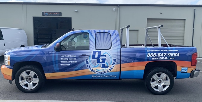Full Truck Wrap