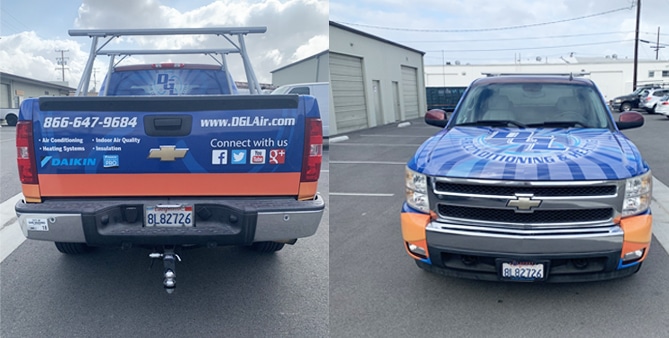 Full Truck Wrap