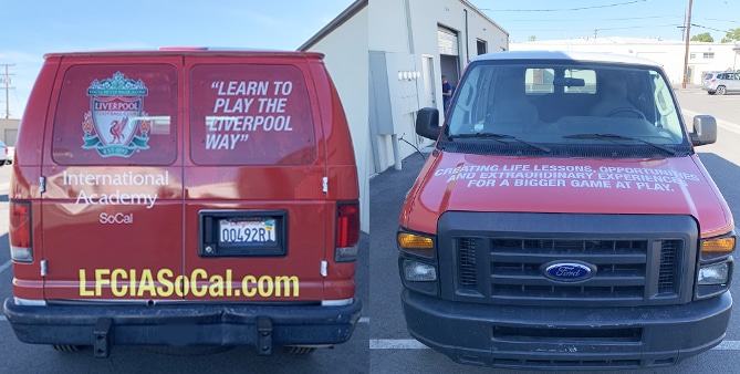 Full Van Wrap