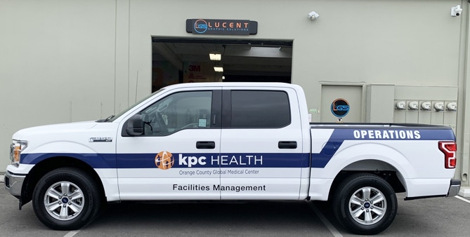 Partial Truck Wrap