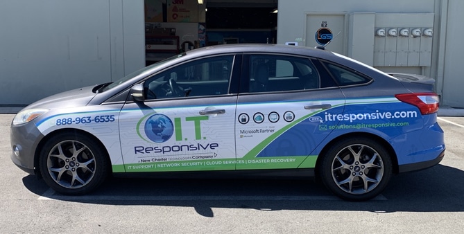Partial Car Wrap