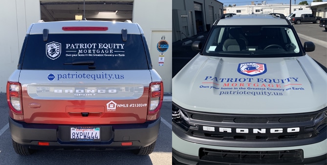 Partial SUV Wrap