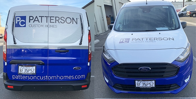 Partial Van Wrap