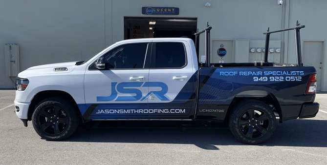 Partial Truck Wrap