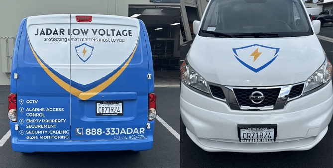 Partial Van Wrap