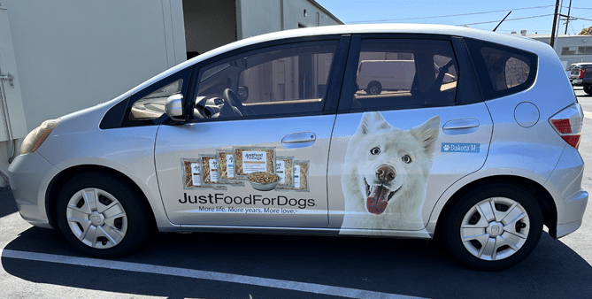 Partial Car Wrap