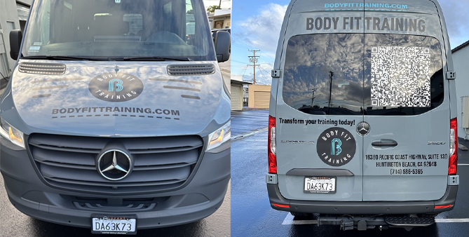 BFT Sprinter Partial Wrap