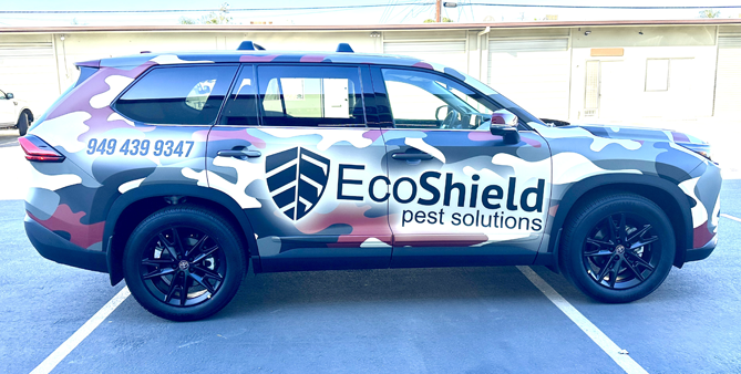 EcoShield Pest Solutions Full Car Wrap