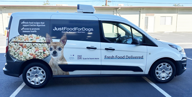 Just Food For Dogs Partial Wrap