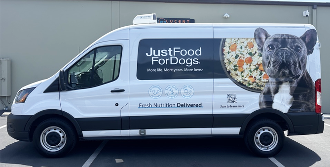 Just Food For Dogs Partial Wrap