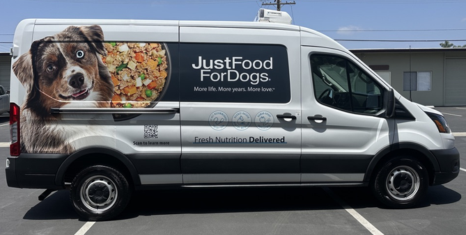 Just Food For Dogs Partial Wrap