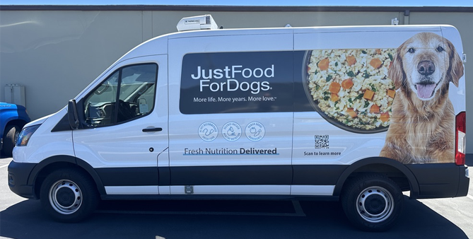 Just Food For Dogs Partial Wrap