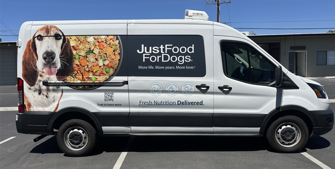 Just Food For Dogs Partial Wrap