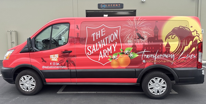 Salvation Army Full Wrap