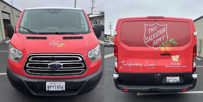 Salvation Army Full Wrap