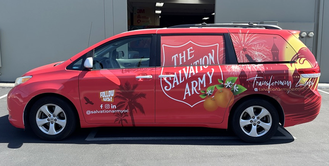 Salvation Army Full Wrap