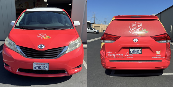 Salvation Army Full Wrap