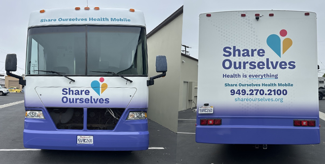 Share Ourselves Van Full Wrap