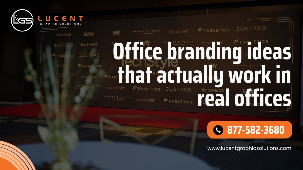 Office branding ideas that make your space look sharp and professional