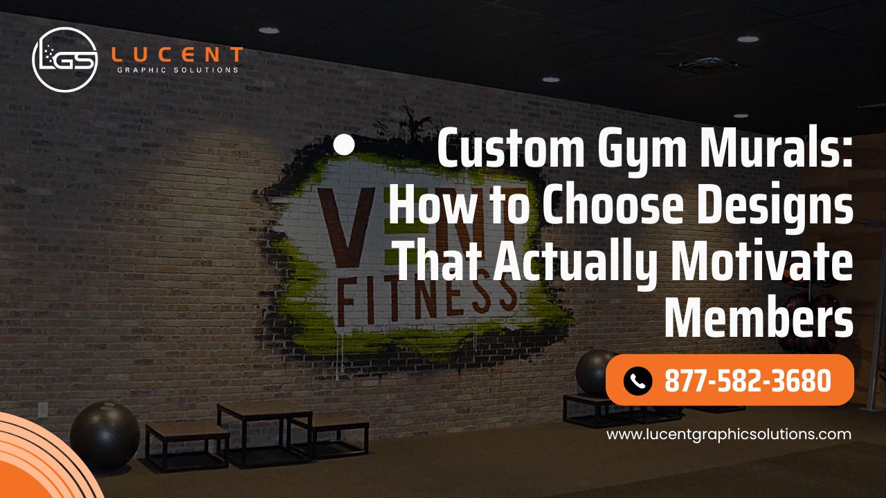 Custom Gym Wall Murals Orange County