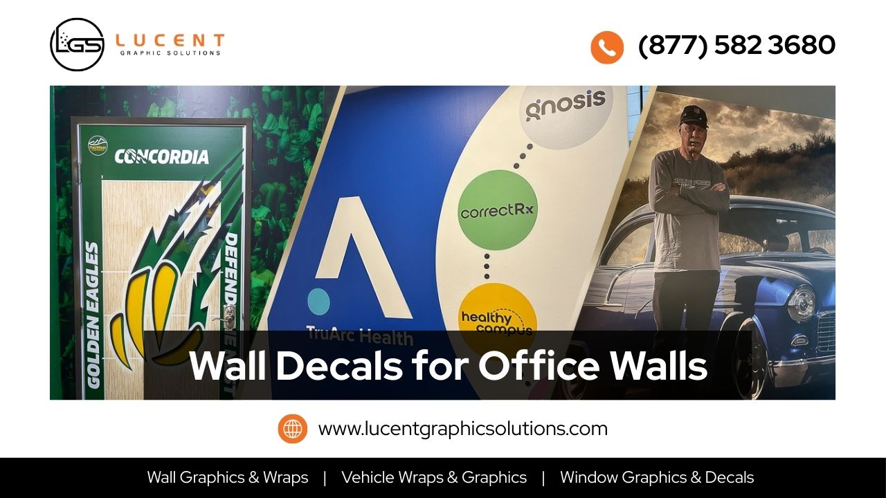 Wall Decals for Office | Easy Branding for Your Workspace