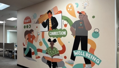 Office Wall Graphics in Newport Beach