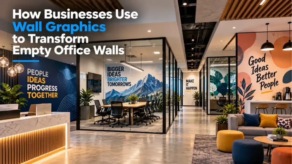 Office Wall Graphics in OC: What to Put on Those Blank Walls